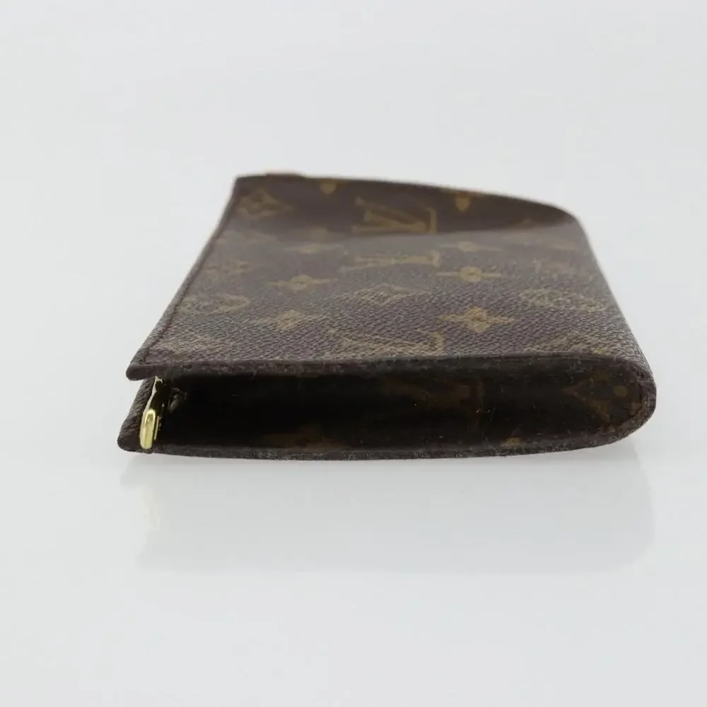 Louis Vuitton Monogram Bucket GM Accessory Pouch Brown